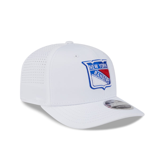 New Era Rangers White Performance 970 Stretch Snapback - Image 2