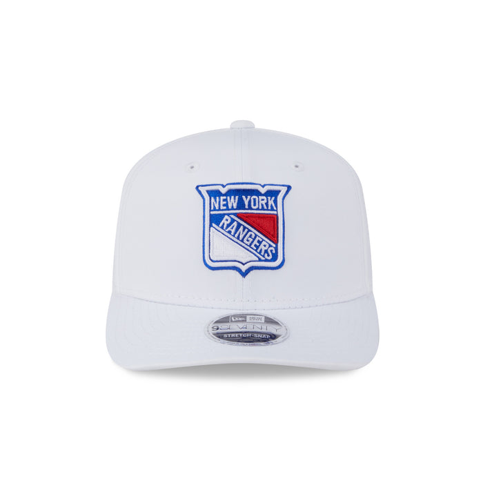 New Era Rangers White Performance 970 Stretch Snapback - Image 3
