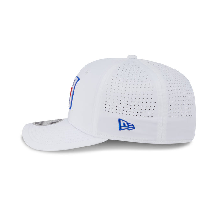 New Era Rangers White Performance 970 Stretch Snapback - Image 5