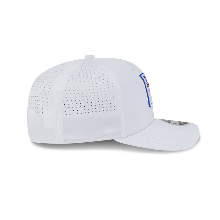 New Era Rangers White Performance 970 Stretch Snapback - Image 6