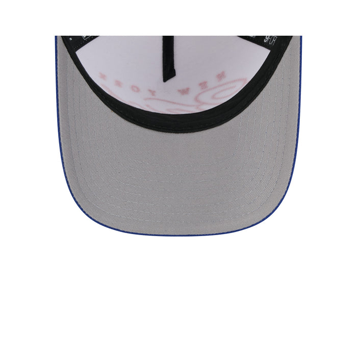 New Era Knicks 2025 Draft White 940 M-Crown Aframe Snapback - Image 7