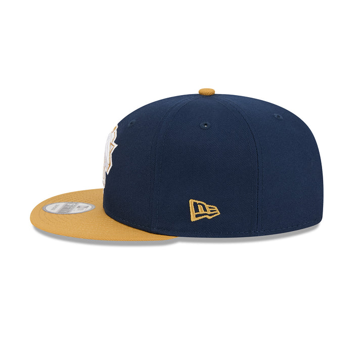 New Era Knicks Two Tone Navy/Tan Colorpack 950 Snapback - Image 4