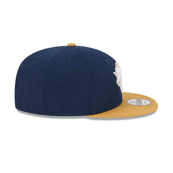 New Era Knicks Two Tone Navy/Tan Colorpack 950 Snapback - Image 5
