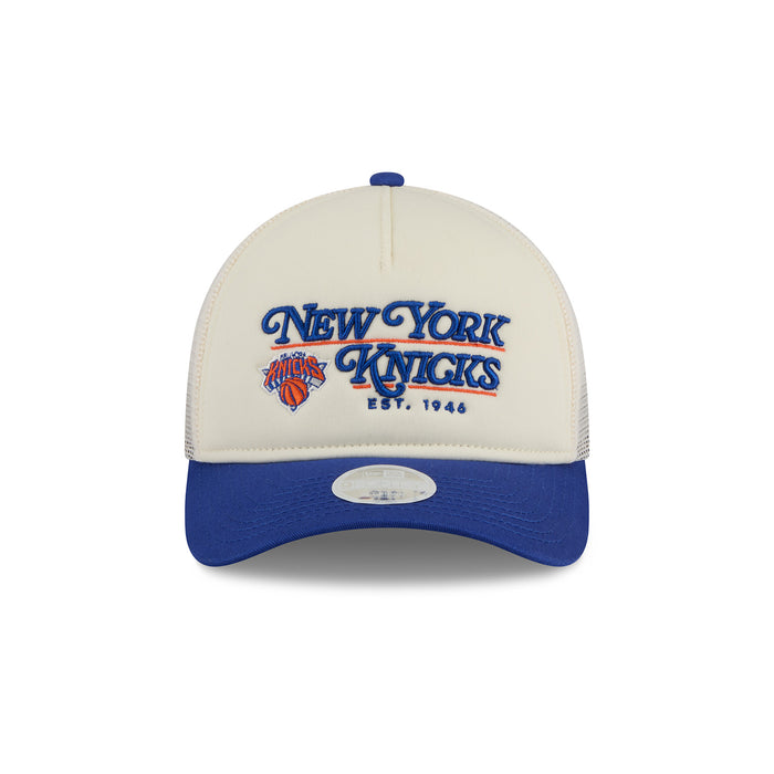 New Era Knicks Retro 940 M-Crown A-Frame Snapback - Image 4