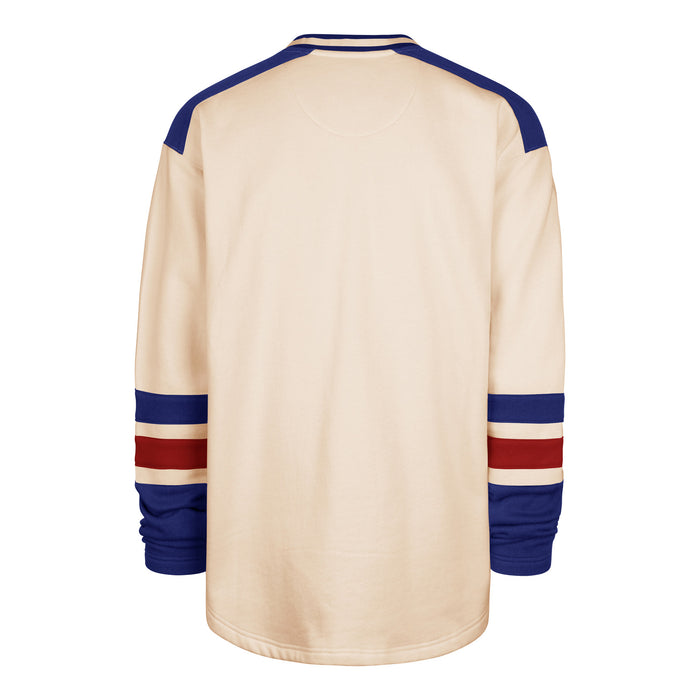 '47 Brand Rangers Vintage Cream Benchmark Netminder Pullover - Image 2