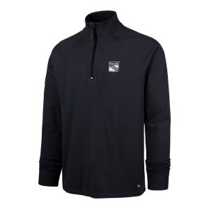 '47 Brand Rangers Imprint Forward Quarter Zip Pullover
