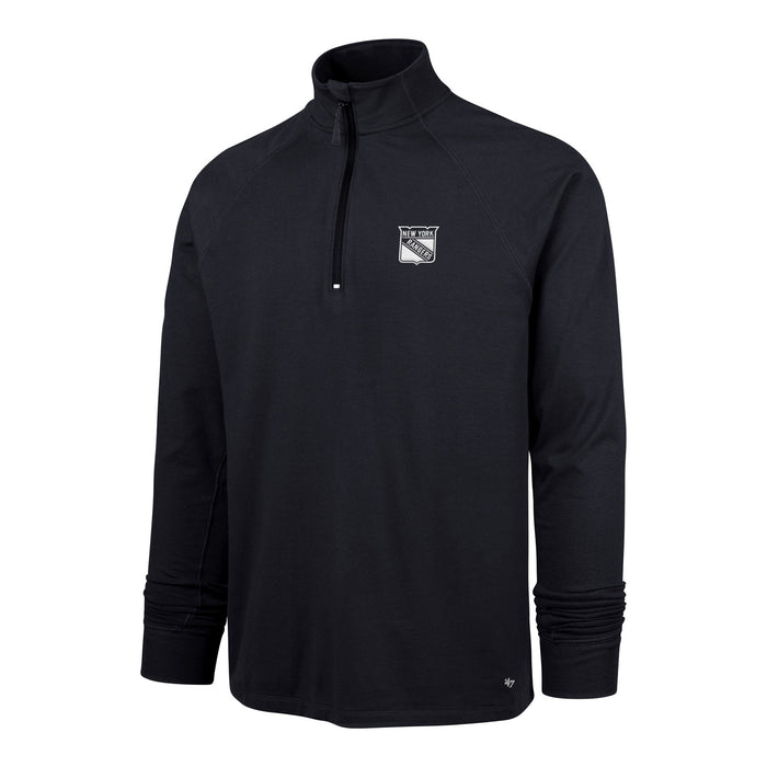 '47 Brand Rangers Imprint Forward Quarter Zip Pullover