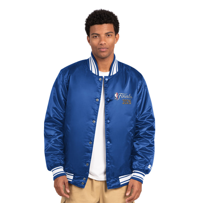Starter Knicks Finals 2026 Satin Bomber Jacket - Image 2