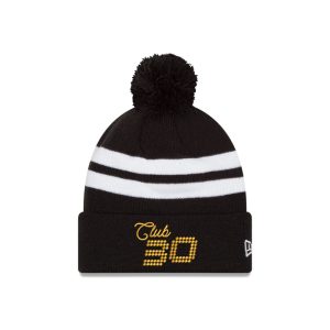 New Era Henrik Lundqvist Club 30 Two Tone Stripe Pom Beanie