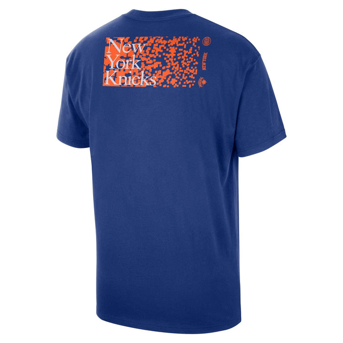 Nike Knicks Courtside Max90 DNA Royal Tee - Image 2