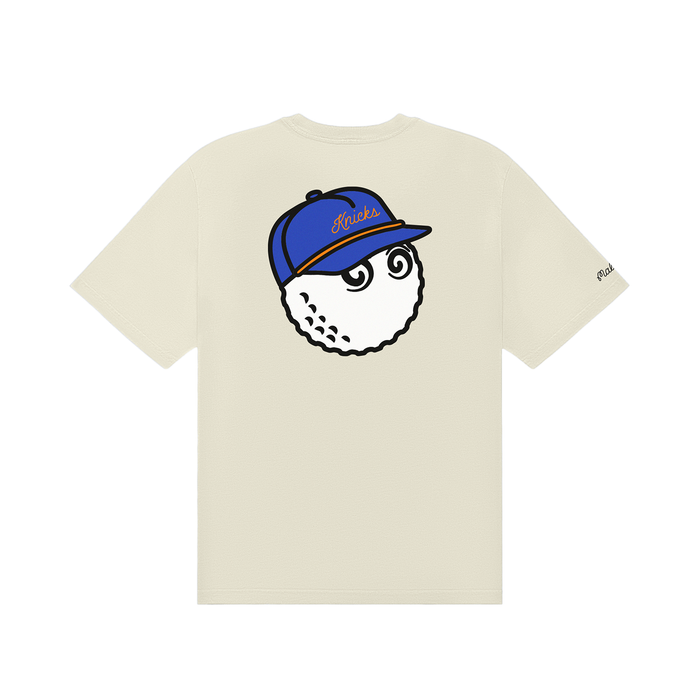 Malbon x Knicks Bermuda Cream Tee - Image 2