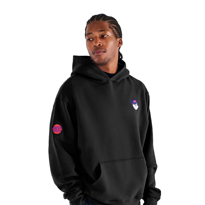 Malbon x Knicks Fesque Black Hoodie - Image 3