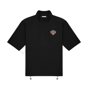 Malbon x Knicks Black Windshirt Pullover