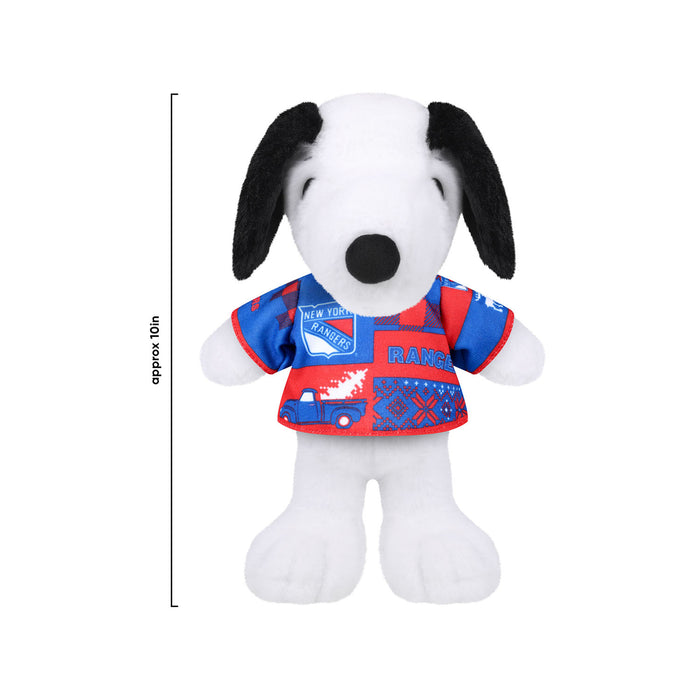 Rangers Cold Weather 10" Snoopy Plush - Image 3