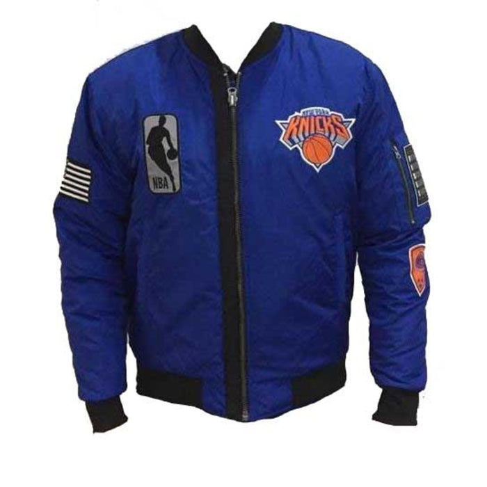 FISLL Knicks Black History Collection Flight Jacket - Image 5