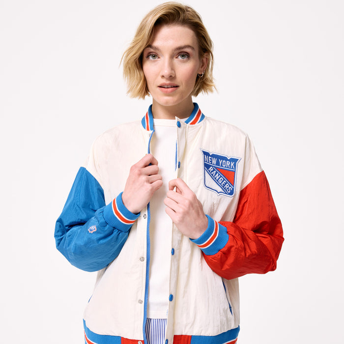 Terez Rangers Wordmark Bomber Jacket