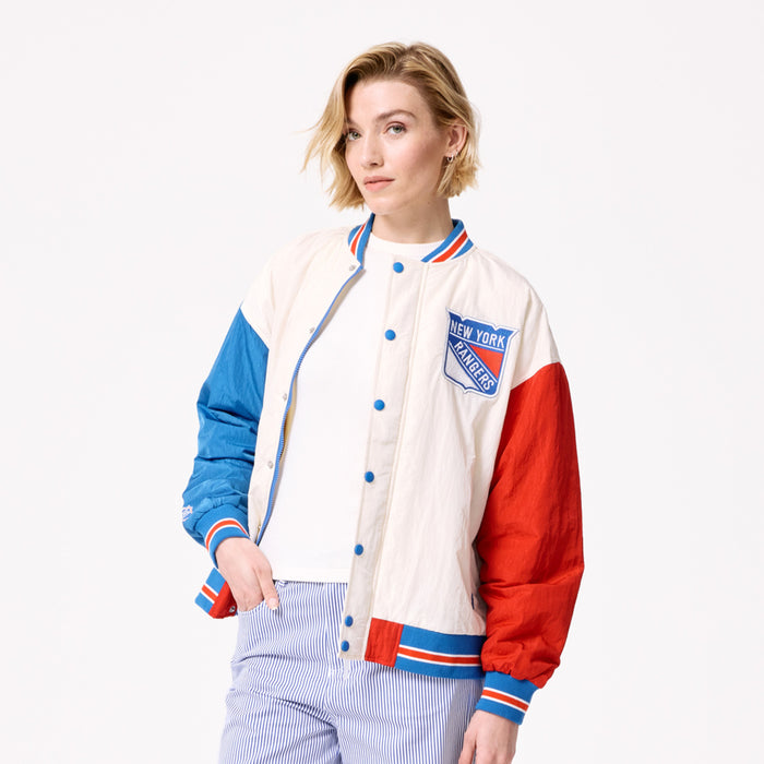 Terez Rangers Wordmark Bomber Jacket - Image 3