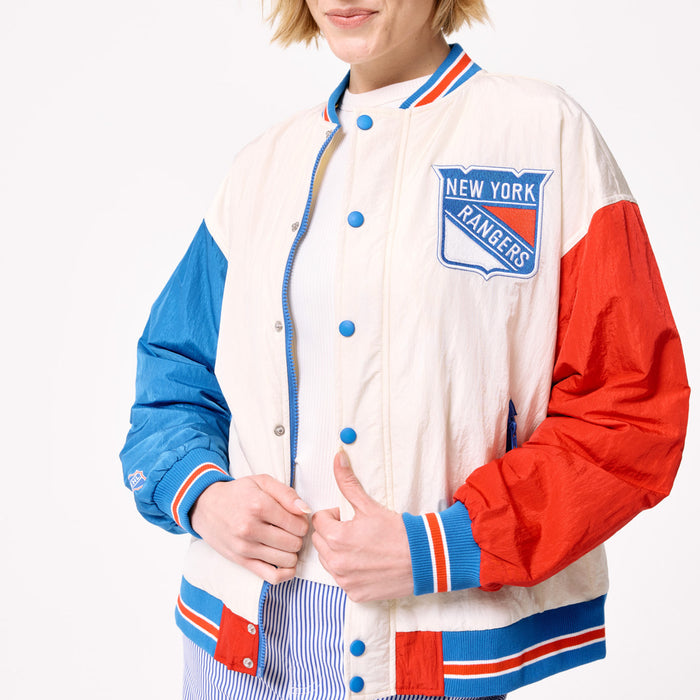 Terez Rangers Wordmark Bomber Jacket - Image 4