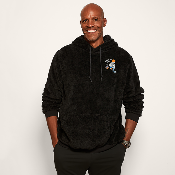 Jill Martin x Knicks x Bugs Bunny Sherpa Hoodie - Image 3