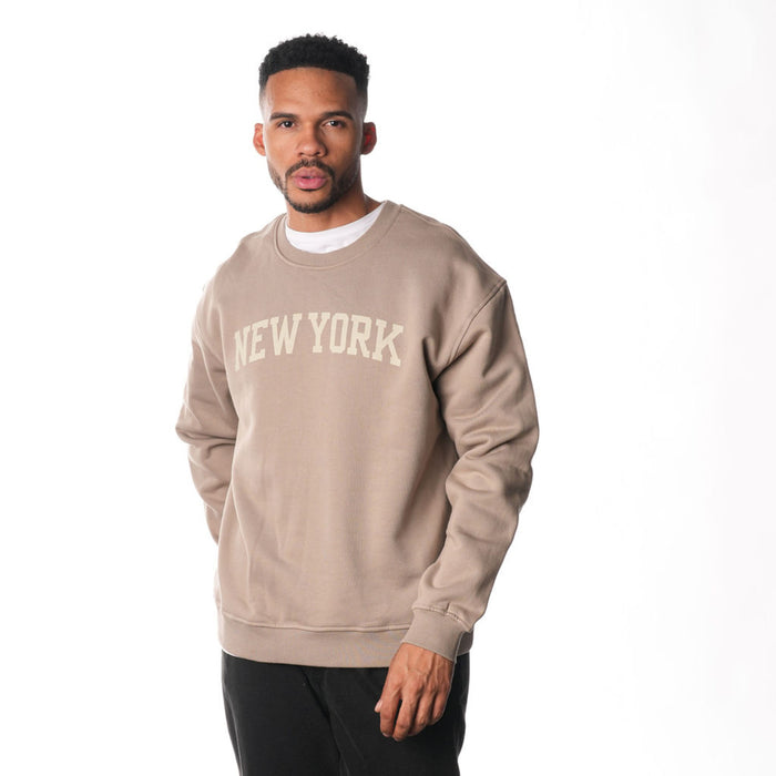 Wild Colletive Rangers Warm Grey Wordmark Logo Crew - Image 3