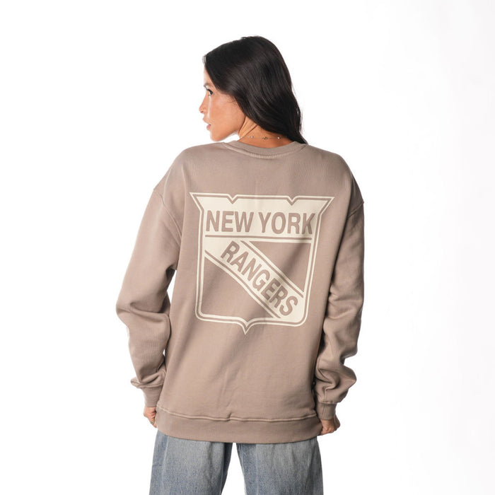 Wild Colletive Rangers Warm Grey Wordmark Logo Crew - Image 2