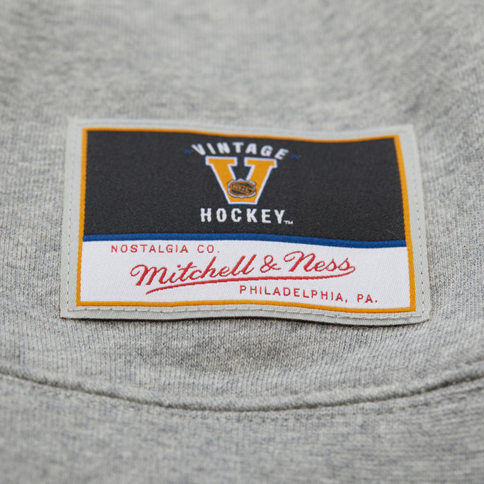 Women's Mitchell & Ness Rangers Grey Lightweight Crew - Image 6