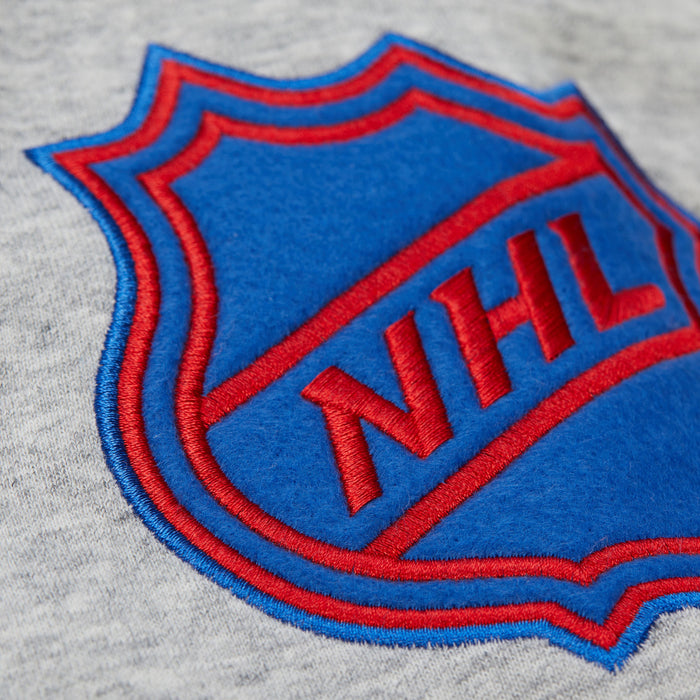 Mitchell & Ness Rangers Throw It Back Fleece Crew - Image 4