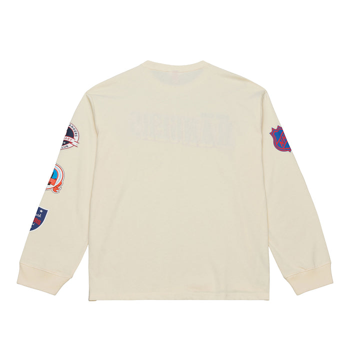 Mitchell & Ness Rangers Dusted Collection Training Camp Longsleeve Tee - Image 2