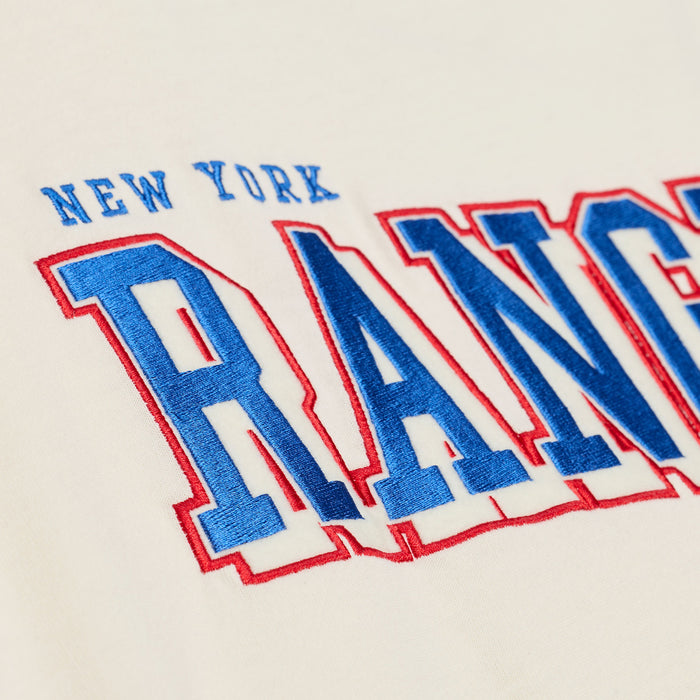 Mitchell & Ness Rangers Dusted Collection Training Camp Longsleeve Tee - Image 3
