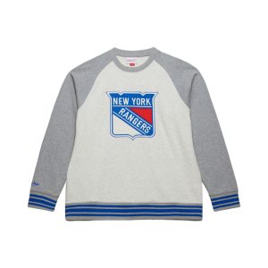 Mitchell & Ness Rangers Heritage Collection Logo Crew