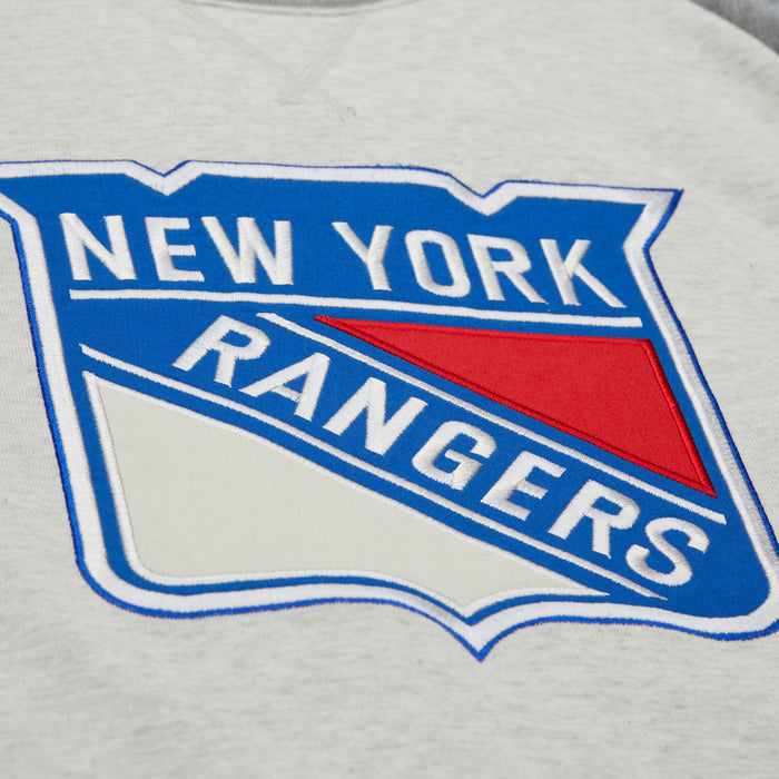 Mitchell & Ness Rangers Heritage Collection Logo Crew - Image 3