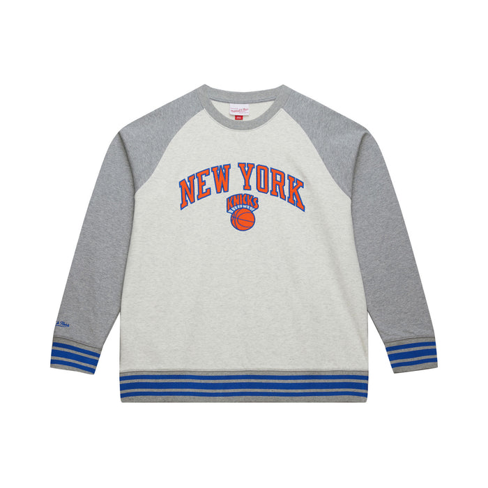 Mitchell & Ness Knicks Vintage Heritage Collection Fleece Crew
