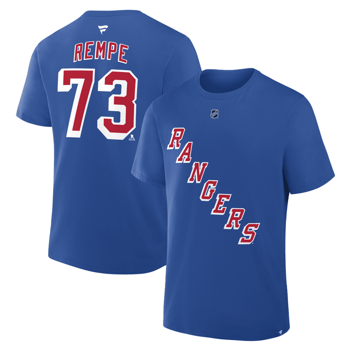 Matt Rempe Rangers Name & Number T-Shirt - Image 3