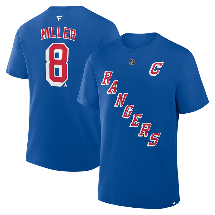 J.T. Miller Captain Rangers Name & Number T-Shirt - Image 3