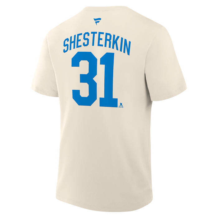 Igor Shesterkin Rangers Winter Classic Name & Number Tee - Image 2