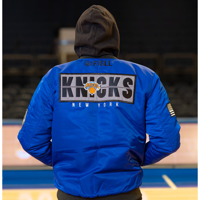 FISLL Knicks Black History Collection Flight Jacket - Image 2