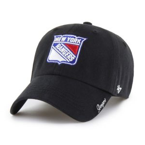 Women's '47 Brand Rangers Black Miata Clean Up
