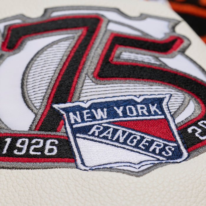 Mitchell & Ness Rangers Dusted Collection Varsity Jacket - Image 6