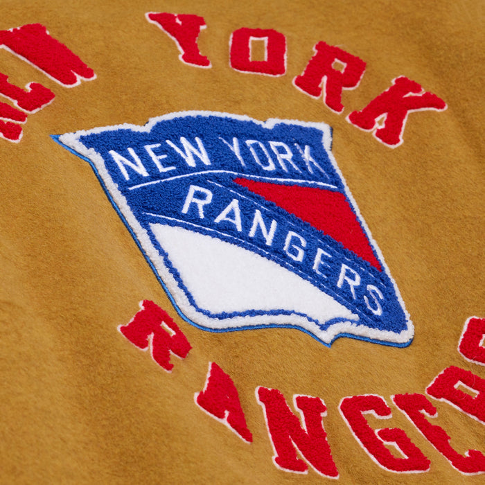 Mitchell & Ness Rangers Dusted Collection Varsity Jacket - Image 9