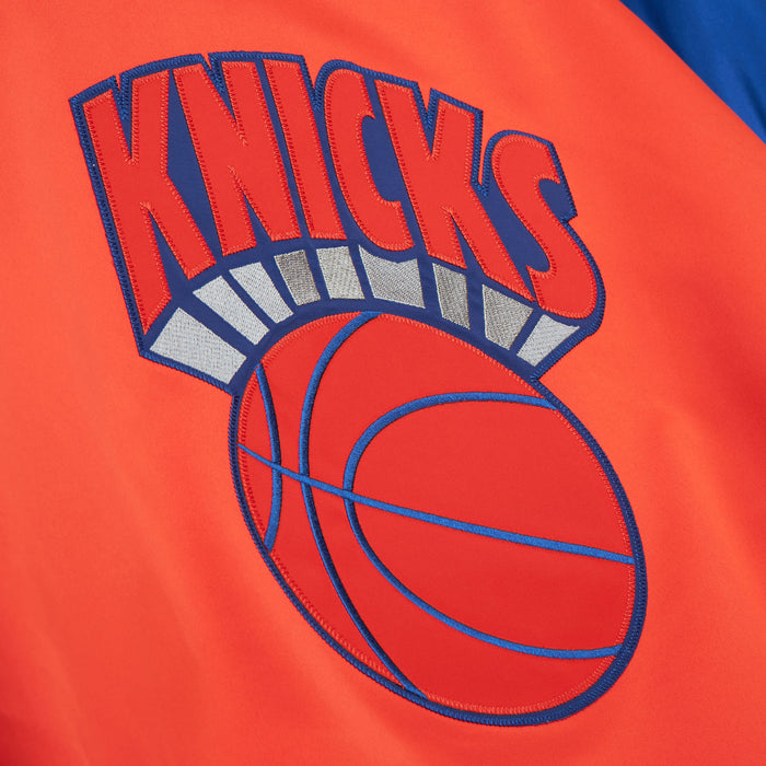 Mitchell & Ness Knicks Double Clutch Lightweight Satin Jacket - Image 5