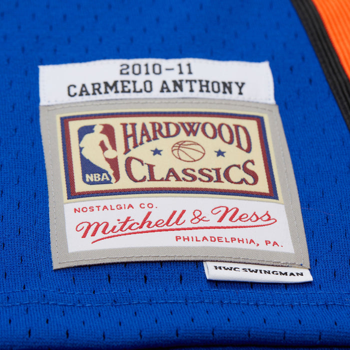 Mitchell & Ness Knicks Carmelo Anthony 2010 Swingman Jersey - Image 5