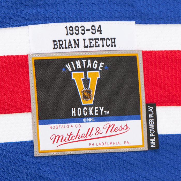 Mitchell & Ness Rangers 1993 Brian Leetch Power Play Jersey - Image 5