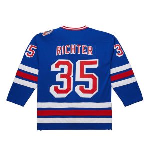 MItchell & Ness Rangers 1993 Mike Richter Power Play Jersey