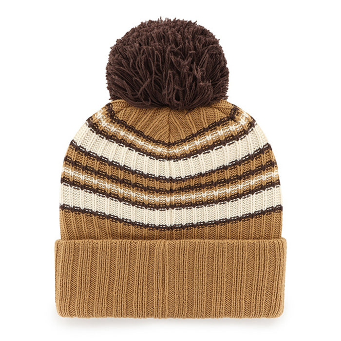 Women's '47 Brand Knicks Espresso Pom Knit - Image 2