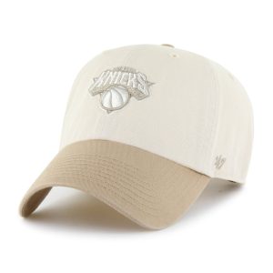 '47 Brand Knicks Natural Two Tone Clean Up