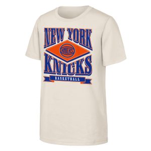 Youth Knicks Tribute Cream Tee