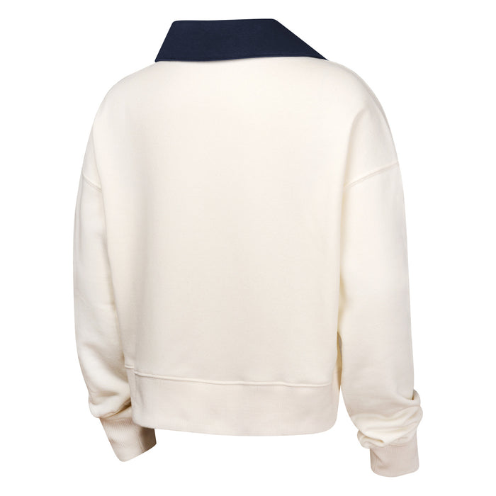 Girls Knicks Ballpark Hit Collar Long Sleeve Tee - Image 2