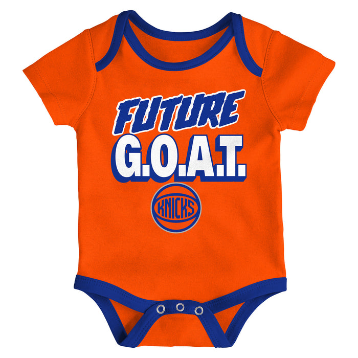 Infant Knicks Loyal Buddies 3-Pack Onesie Set - Image 4