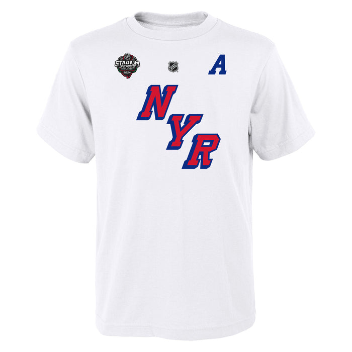 Youth Adam Fox Stadium Series 2024 Name & Number Tee - Image 2