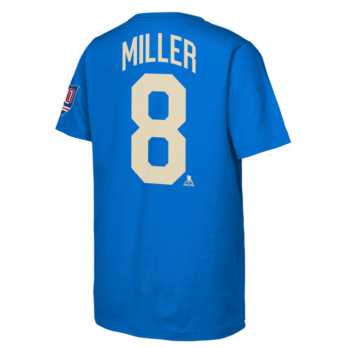 Youth Centennial Captain J.T. Miller Name & Number Tee